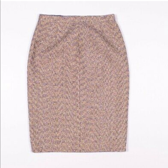 NWT J. Crew Sparkle Tweed Pencil Skirt - Picture 2 of 8